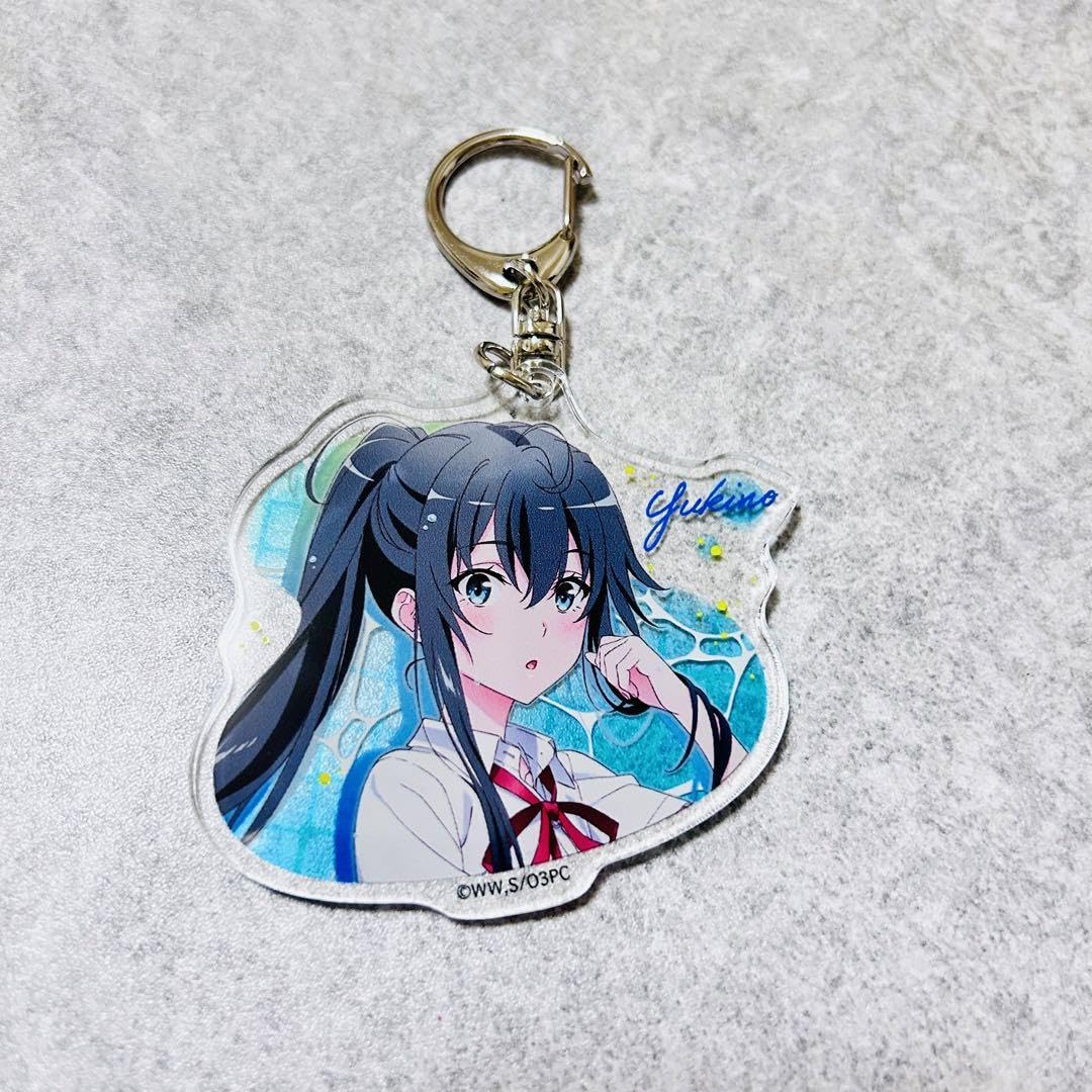 Amazon.co.jp: 俺ガイル 雪ノ下雪乃 B アクリルキーホルダー : おもちゃ